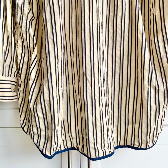 Casual Striped Button-Down Long Sleeve - Picture 5 of 9